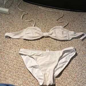 White bikini